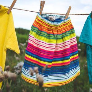 Kids Striped Skirt